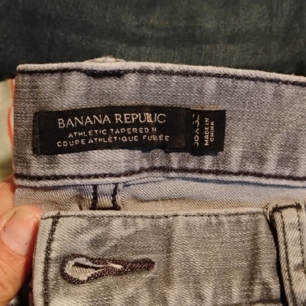 Banana Republic Gray Men's Jeans